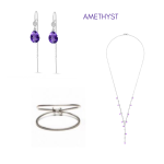Gift Set Raindrop earrings, Duplicity ring and Venus Y necklace