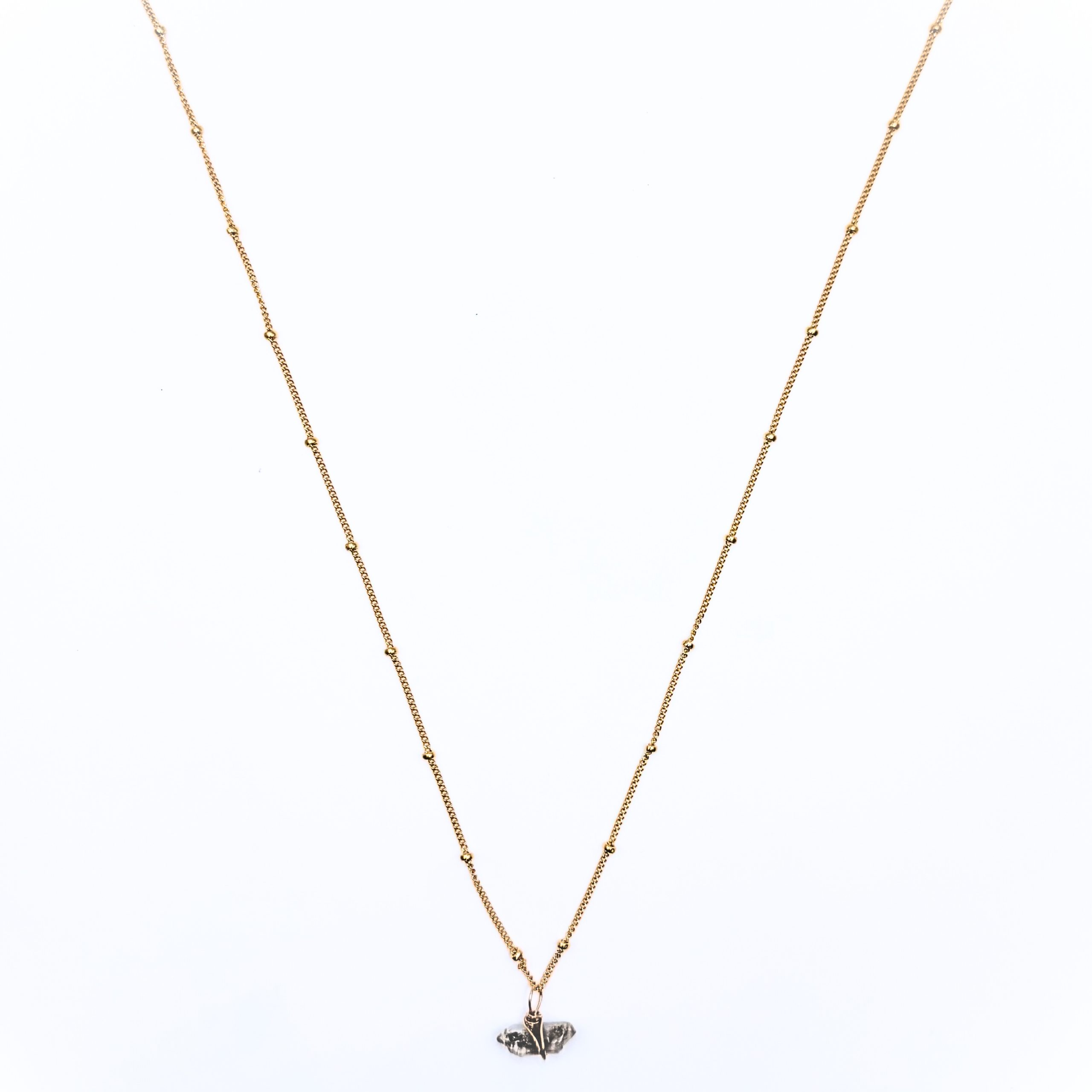 69ad081f-f7c4-41b6-af16-ebaac050d463 Herkimer Moondrop Necklace - Image 1
